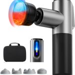 Deep Tissue Massage Gun (with Extended Handle) — Revolutionary U-Shaped Back Massager