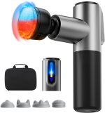 Deep Tissue Massage Gun (with Extended Handle) — Revolutionary U-Shaped Back Massager