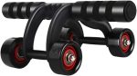 4-Wheel Ab Wheel — Sculpt Your Six-Pack; The Ultimate Core Training Tool