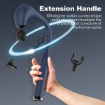 Deep Tissue Massage Gun with 6 Attachments — 9 Speed ​​Levels & 9 Modes - Image 2