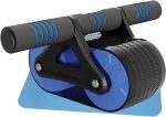 Auto-Rebound Ab Wheel — Durable & Sturdy Home Core Fitness Equipment
