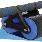 Auto-Rebound Ab Wheel — Durable & Sturdy Home Core Fitness Equipment