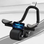 New Ab Wheel Model — Features Timer, Kneeling Mat, and Auto-Rebound Design