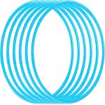 6PCS Toy Hoop Bundle Pack Color Toy Hoop for Kids Exercise Ring Toy Fitness Hoops Snap Together Detachable Adjustable Weight Size Plastic Hoop Exercise Hoops for Sports