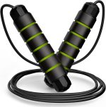 Jump Rope — Tangle-Free, High-Speed ​​Skipping Rope with Built-in Ball Bearings (Suitable for All Ages)