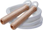 Classic Series Nylon Jump Rope (Wooden Handles) - Image 2