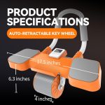 Ab Wheel — Abdominal Exercise Tool with Non-Slip Handles - Image 2