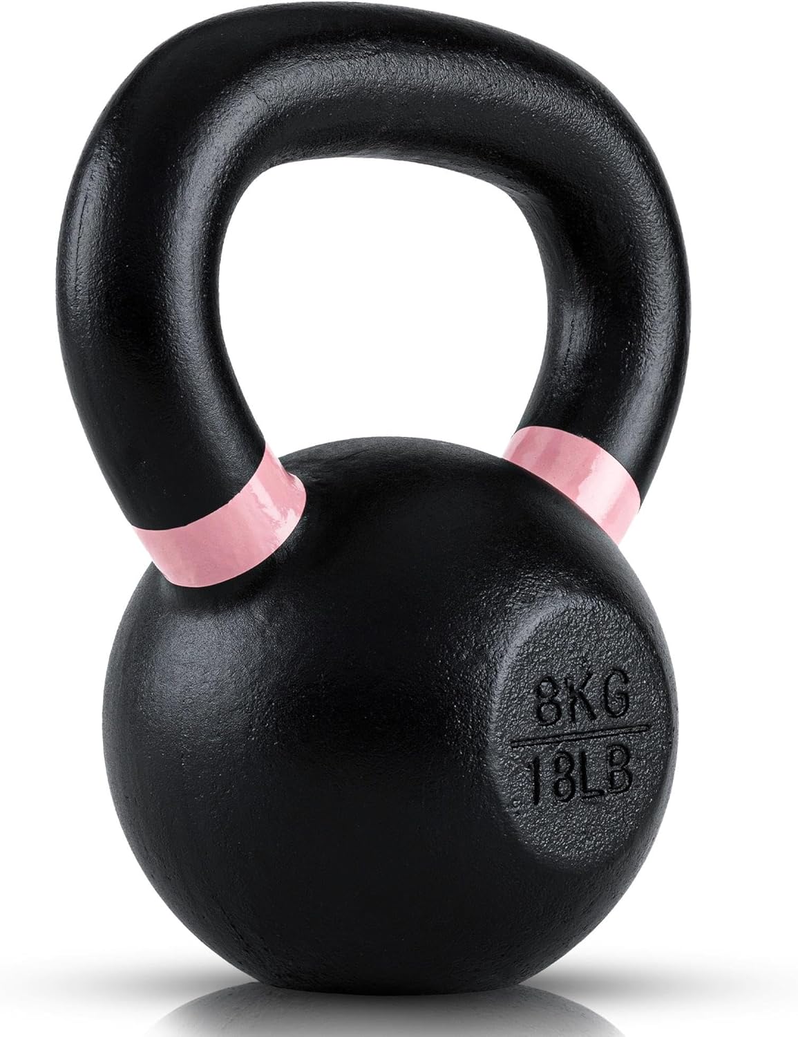81el8fclCVL._AC_SL1500_.jpg Kettlebells, Single-cast Iron, No-welded Joints, Wide Handle, Strength Training Kettlebells, Cast Iron Kettlebell Set, Powder Coated Kettlebell Weights For Maximum Durability, Men & Women - Image 1