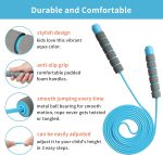 Detachable Hula Hoop and Jump Rope Set for Exercise and Fitness - Great for Indoor and Outdoor Sports for Children, Teens and Adults - Hoola Hoop Adjustable 24 to 28 Inches Diameter - Image 2