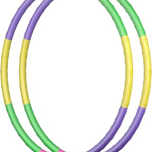 Toy Hoop for Kids & Jump Ropes, Adjustable Detachable Length Toy Hoop Plastic Toys for Kids Adjustable Soft Jump Ropes for Fitness, Bodybuilding, Dance, Gymnastics, Lose Weight