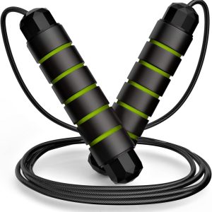 Jump Rope — Tangle-Free, High-Speed ​​Skipping Rope with Built-in Ball Bearings (Suitable for All Ages)
